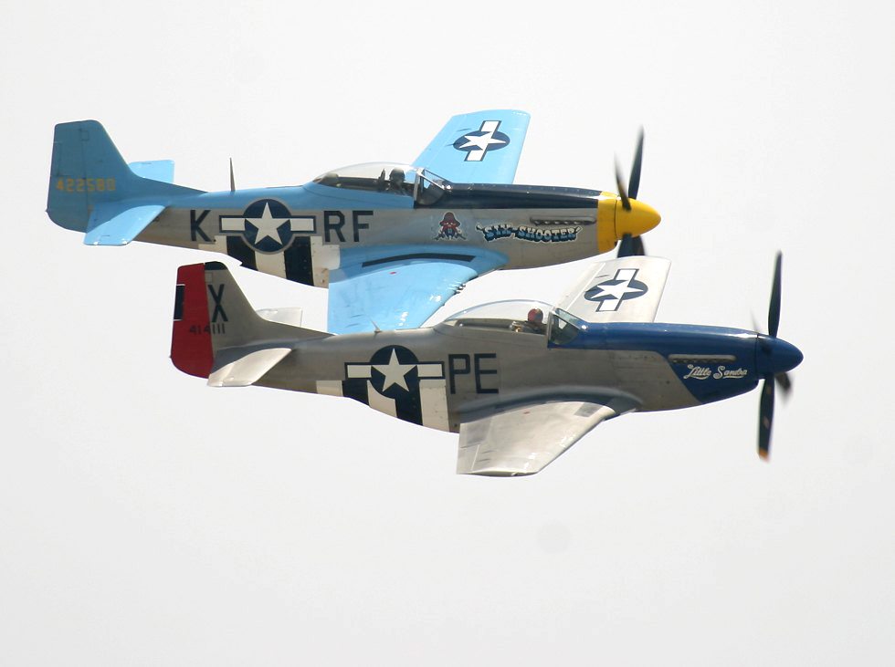 P-51D Mustangs