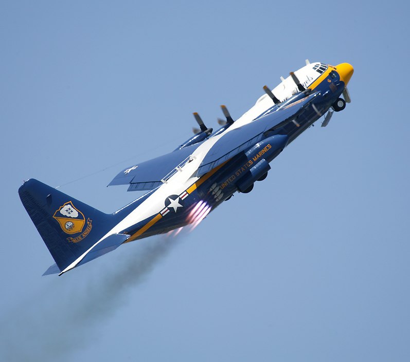 Fat Albert the C130 Hercules   (click here to open a new window with this photo in computer wallpaper format)