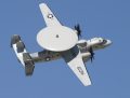 E2C Hawkeye naval airborne early warning radar plane