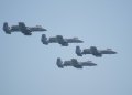 four A10 Thunderbolts in formation