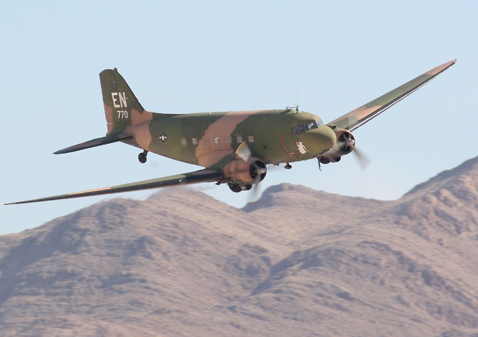 AC-47 caça 'assustador'