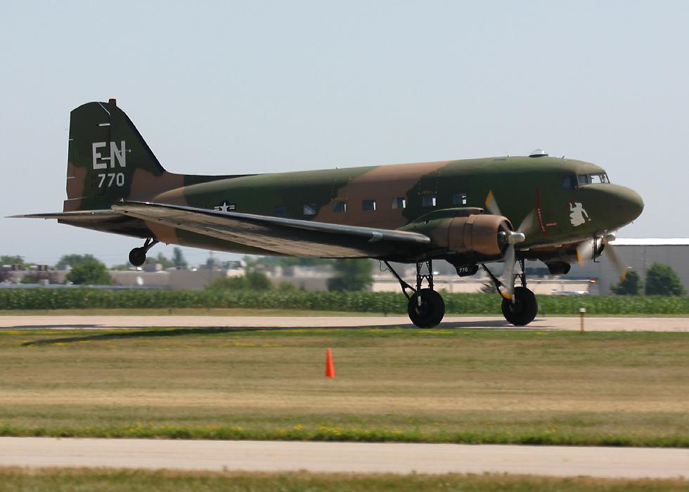 Vietnam era AC47 'Spooky' gunship  (click here for a wallpaper version of this photo)