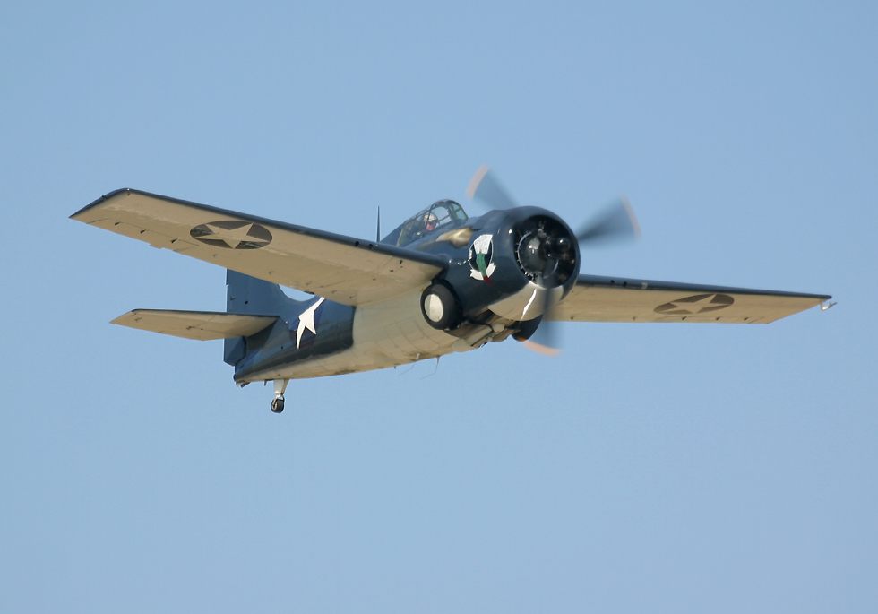 F4F Wildcat taking off