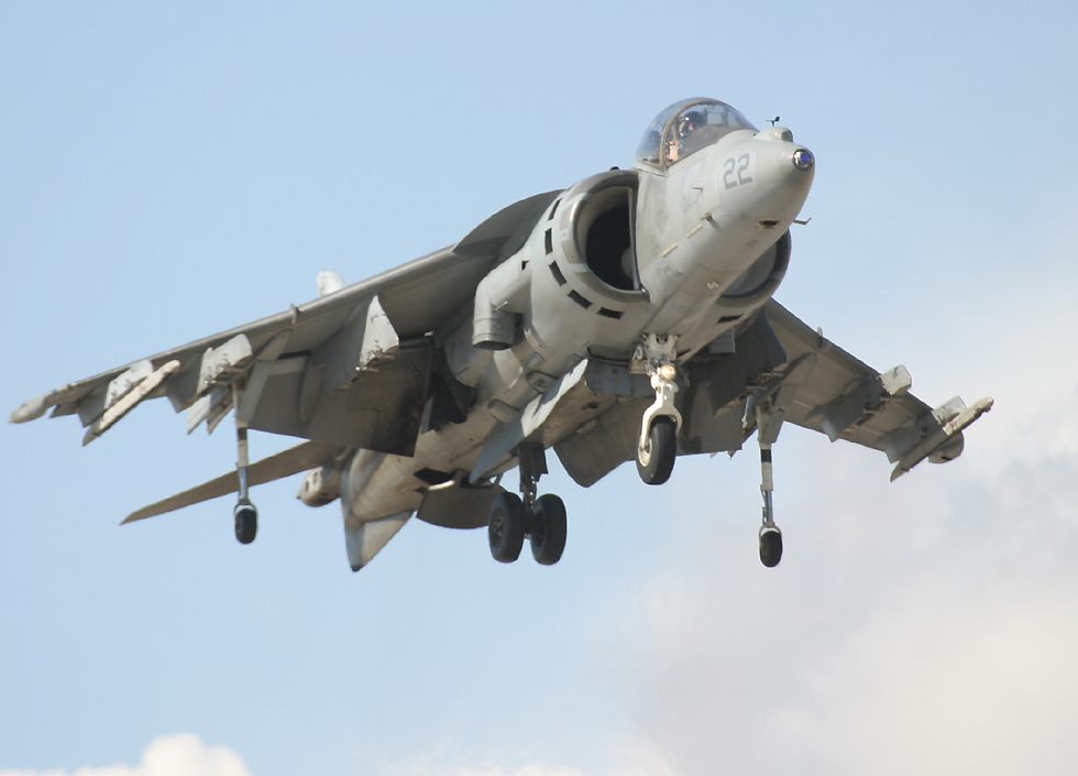 AV-8B Harrier jump-jet