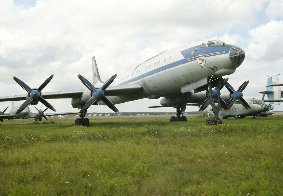 Tu-114 'Rossiya', world's largest propeller-driven airliner