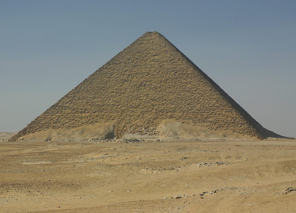 red pyramid sketch