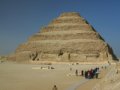 the Step Pyramid of Zoser at Saqqara, opposite Memphis, the ancient Egyptian capital