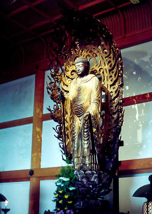 image of standing Buddha