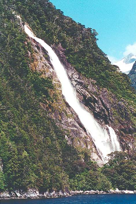 Bowen Falls from the sound