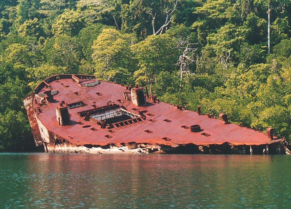 side view of LST 342