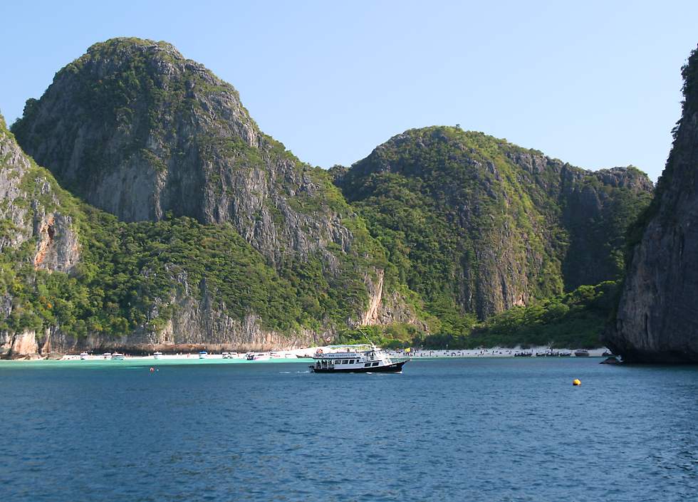 Ko Phi Phi Leh pronounced ko pee pee lay and meaning little Phi Phi 