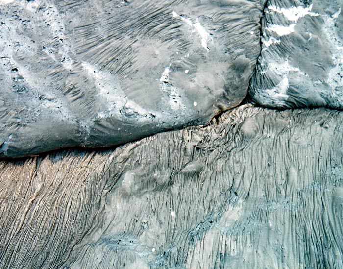 a hole which has closed in on itself