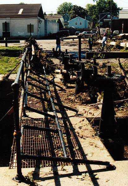 Delaware and Raritan canal lock number 11