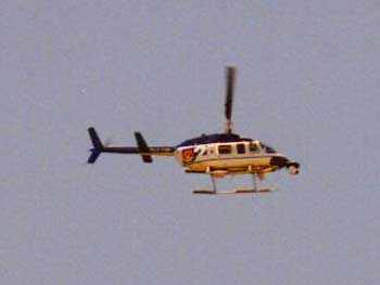 channel 2 TV news helicopter