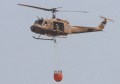 army Huey with monsoon bucket