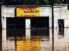 flooded truck repair garage