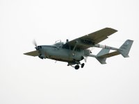 Cessna O2 Skymaster photographed at the Oshkosh Airshow 2002 using a Canon D60 camera and Canon 100-400mm lens