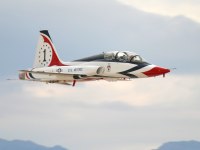 Ross Perot jr's T-38 photographed at the 2004 Nellis Airshow using a Canon 10D camera and Canon 100-400mm image stabilized lens set to 400mm  (1/1000th second, f5.6, ISO 200)