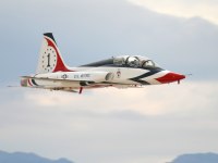 Ross Perot jr's T-38 photographed at the 2004 Nellis Airshow using a Canon 10D camera and Canon 100-400mm image stabilized lens set to 400mm  (1/1000th second, f5.6, ISO 200)
