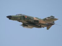 USAF QF-4 Phantom II drone photographed at the 2005 Holloman AFB airshow using a Canon 10D digital camera and Canon 100-400mm image stabilized lens set to 400mm  (1/750th second, f6.7, ISO 200)