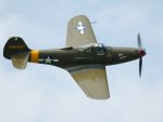 P39 Airacobra photographed at the Yankee Air Museum airshow 2003 using a Canon 1Ds digital camera and Canon 100-400mm image stabilized lense