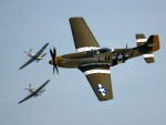 P51D Mustang photographed at Duxford Flying Legends airshow 2002 using a Canon D60 and 100-400mm lens