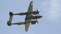 'Porky II' photographed at the Chino airshow in May of 2004 using a Canon 10D digital camera and Canon 100-400mm image stabilized lens set to 170mm  (1/500th second, f5.6, ISO 100)