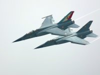 French Air Force Dassault Mirage F1s photographed at the Royal International Air Tattoo (RIAT) 2002 with a Canon D60 and Canon 100-400mm lens