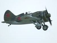 Polikarpov I16 photographed at the Oshkosh airshow 2003 using a Canon 1Ds digital camera and Canon 100-400mm image stabilized lens