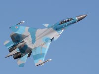 photographed at the 2005 MAKS airshow in Russia using a Canon 20D camera and Canon 100-400mm image stabilized lens set to 330mm  (1/750th second, f8, ISO 200)