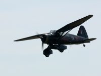 Westland Lysander photographed at the Duxford FLying Legends airshow 2002 using a Canon D60 and Canon 100-400mm lens