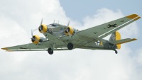 photographed at the 2003 Oshkosh AirVenture airshow using a Canon 1Ds camera and Canon 100-400mm image stabilized lens set to 300mm  (1/500th second, f6.7, ISO 100)