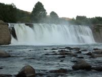 Maruia Falls photographed in February of 2003 using a Canon D60 digital camera and unknown lens
