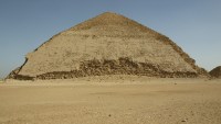 The Bent Pyramid at Dahshur photographed in December of 2003 using a Canon 1Ds digital camera and Sigma 15-30mm lens set to 19mm  (1/90th second, f19, ISO 100)