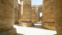 the Great Hypostyle Hall at Karnak temple photographed in December of 2003 using a Canon 1Ds digital camera and Sigma 15-30mm lens set to 15mm  (1/60th second, f9.5, ISO 100)