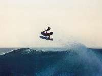 boogie boarder on Oahu's North Shore
