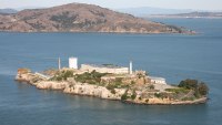 Alcatraz photographed in November of 2011 using a Canon 5D camera and Canon 28-135mm image stabilized lens set to 75mm (1/250th second, f9.5, ISO 200)