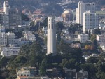 Coit Tower photographed in December of 2011 using a Canon 5D camera and Canon 28-135mm image stabilized lens set to 235mm (1/750th second, f4.5, ISO 200)