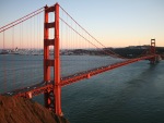 Golden Gate Bridge photographed in November of 2011 using a Canon 5D camera and Canon 28-135mm image stabilized lens set to 28mm (1/45th second, f3.5, ISO 200)