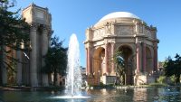 Palace of Fine Arts photographed in November of 2011 using a Canon 5D camera and Canon 28-135mm image stabilized lens set to 28mm (1/180th second, f4, ISO 200)