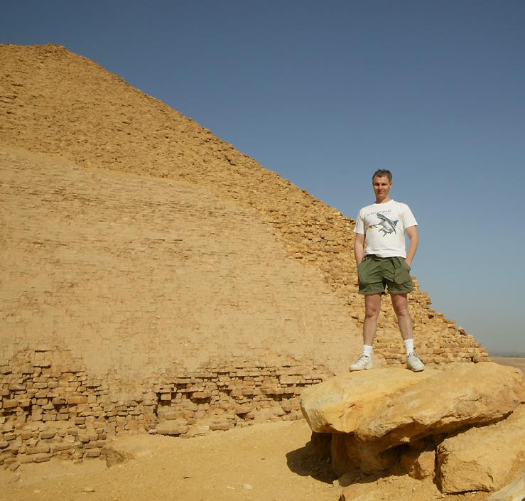 me standing on top of the subsidiary pyramid