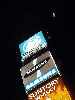 TV helicopter above Times Square